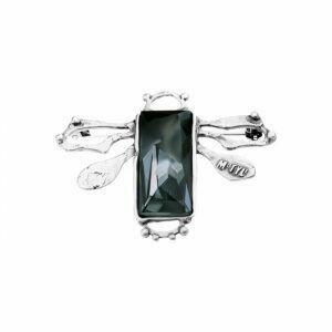 handmade silver brooch