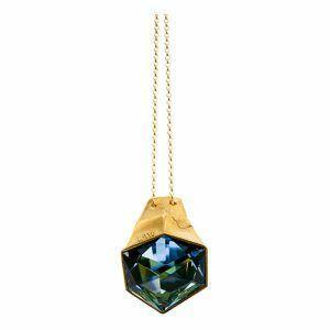 multicolour silver necklace