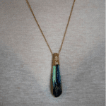 unique silver necklace inspired by nature