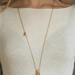 artistic silver necklace inspired by nature