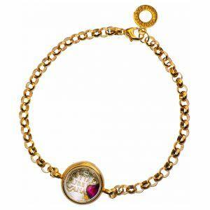 spiritual handmade bracelet with quartz