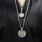 silver necklace handmade
