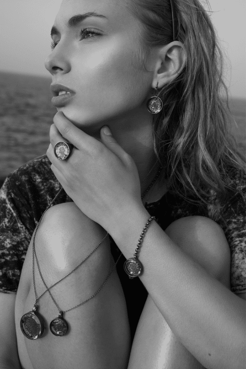 jewelry set inspired by cosmic energy