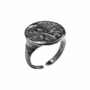 coin shaped ring