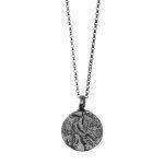 silver coin necklace