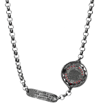 cosmic energy necklace with quartz