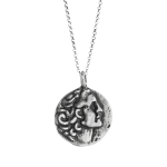 necklace with a coin