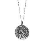 coin silver necklace