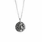 silver coin bracelet