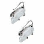 handmade earring with cultured pearl