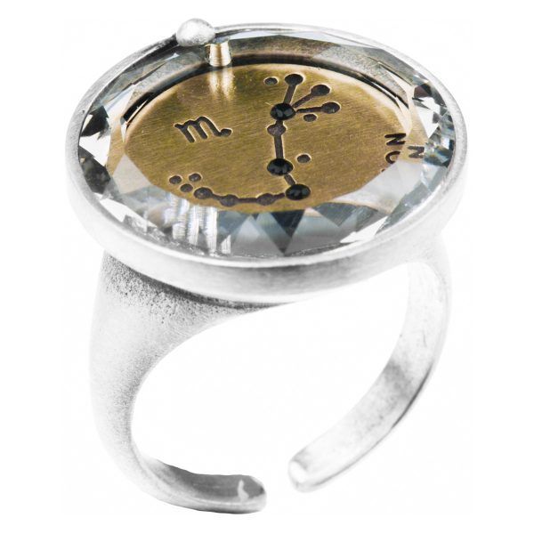 ring with zodiac sign