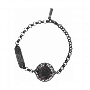 cosmic energy silver handmade bracelet