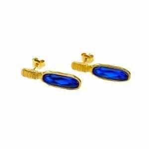 handmade earrings made in motyle studio