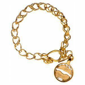 Artisic silver bracelet with crystal