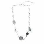 silver necklace handmade