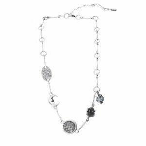 silver necklace handmade