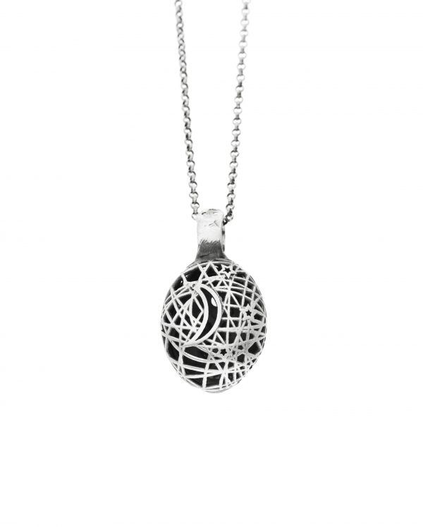 handmade silver necklace