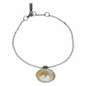 Artistic bracelet with crystal