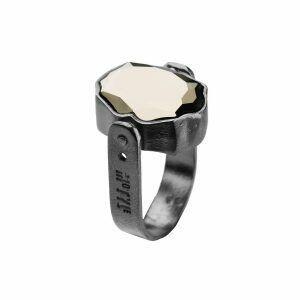 double-sided ring inspired by ancient Egypt