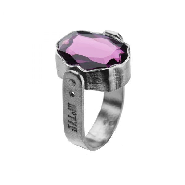 double-sided ring inspired by ancient Egypt