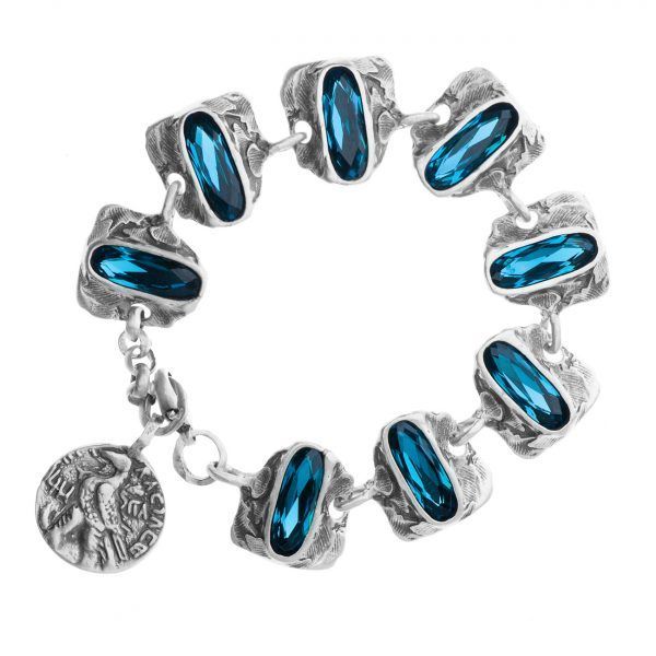 handmade silver bracelet motyle