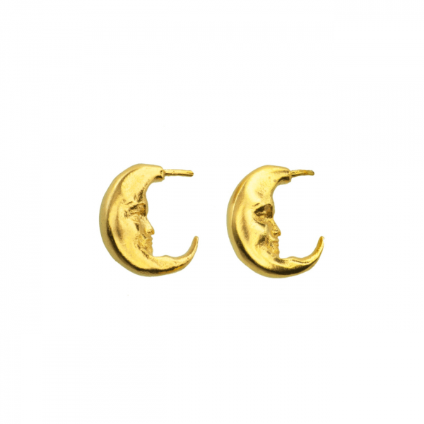 moon shaped earrings