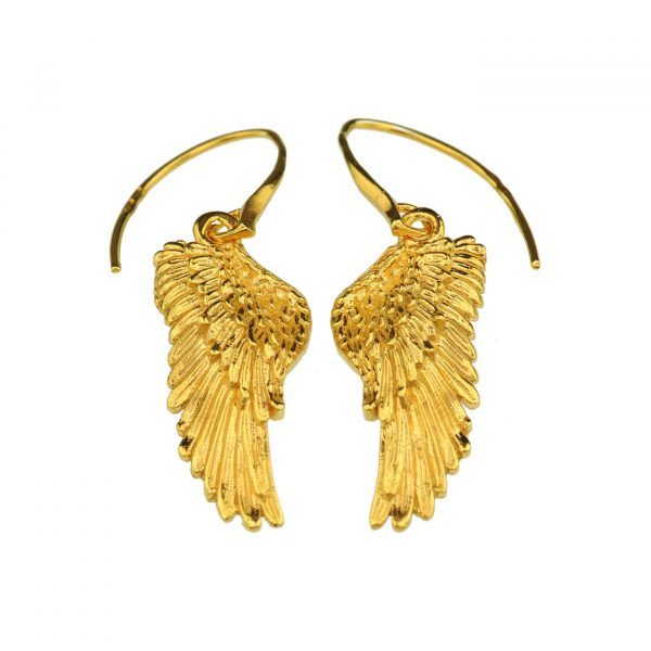 Artistic silver earrings