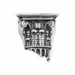 Silver male signet ring