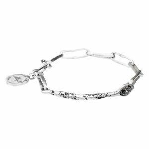 Handmade bracelet with crystals