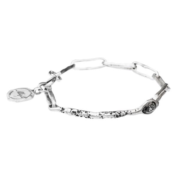 Handmade bracelet with crystals