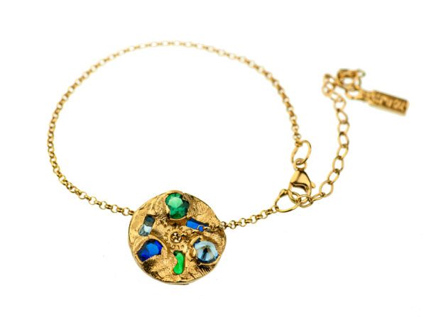gold plated bracelet magma