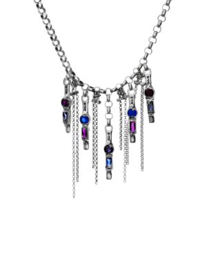 srebrny naszyjnik z kolekcji bizuterii magma