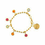 unique handmade bracelet with natural stones