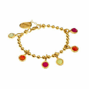unique handmade bracelet with natural stones