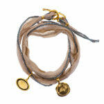 handmade bracelet with natural stone