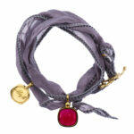 handmade bracelet with natural stone