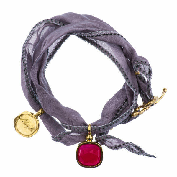 handmade bracelet with natural stone