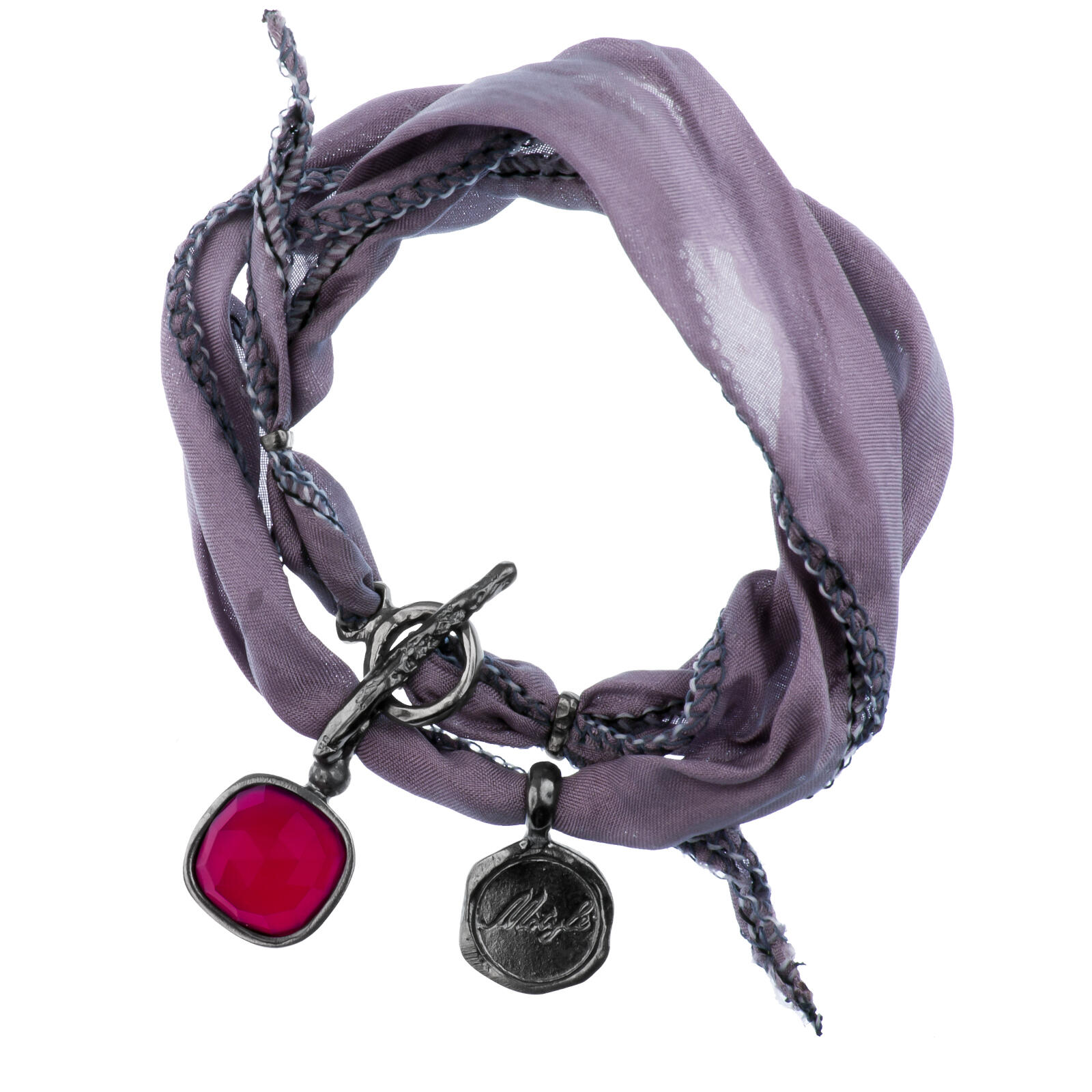 handmade bracelet with natural stone