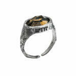 handmade unique silver ring