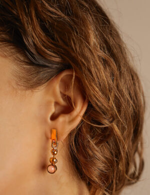 Kolczyki z kolekcji biżuterii Botanica