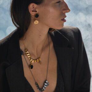 silver handmade jewelry set
