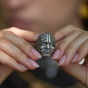 silver signet ring Motyle