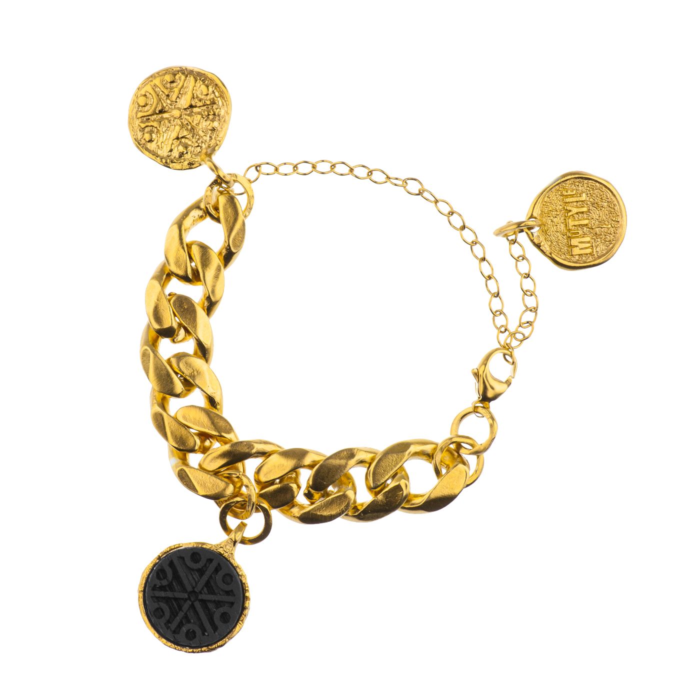 gold plated silver bracelet Motyle