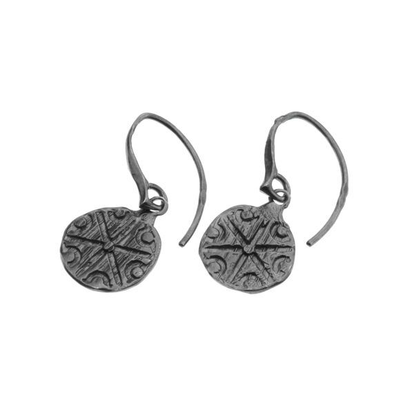 gold plated earrings handmade