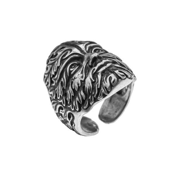 silver signet ring Motyle