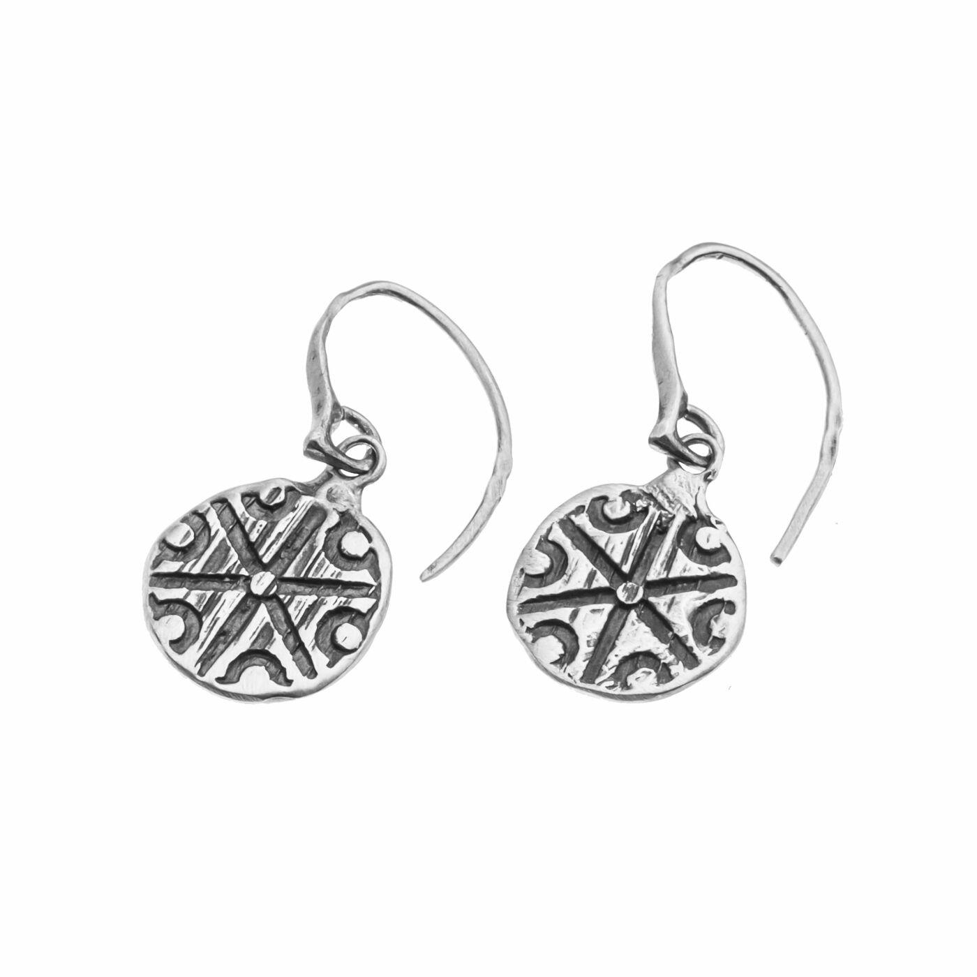 gold plated earrings handmade