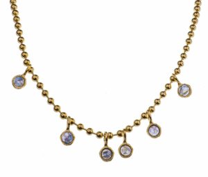 Naszyjnik z kolekcji biżuterii Botanica