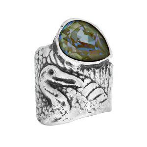 Pierścionek z kolekcji biżuterii Biały Łabędź