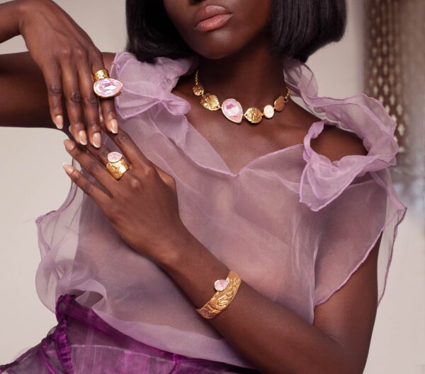 Złocona biżuteria ręcznie wykonywana