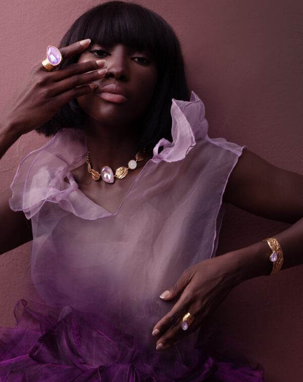 Złocona biżuteria ręcznie robiona - Motyle